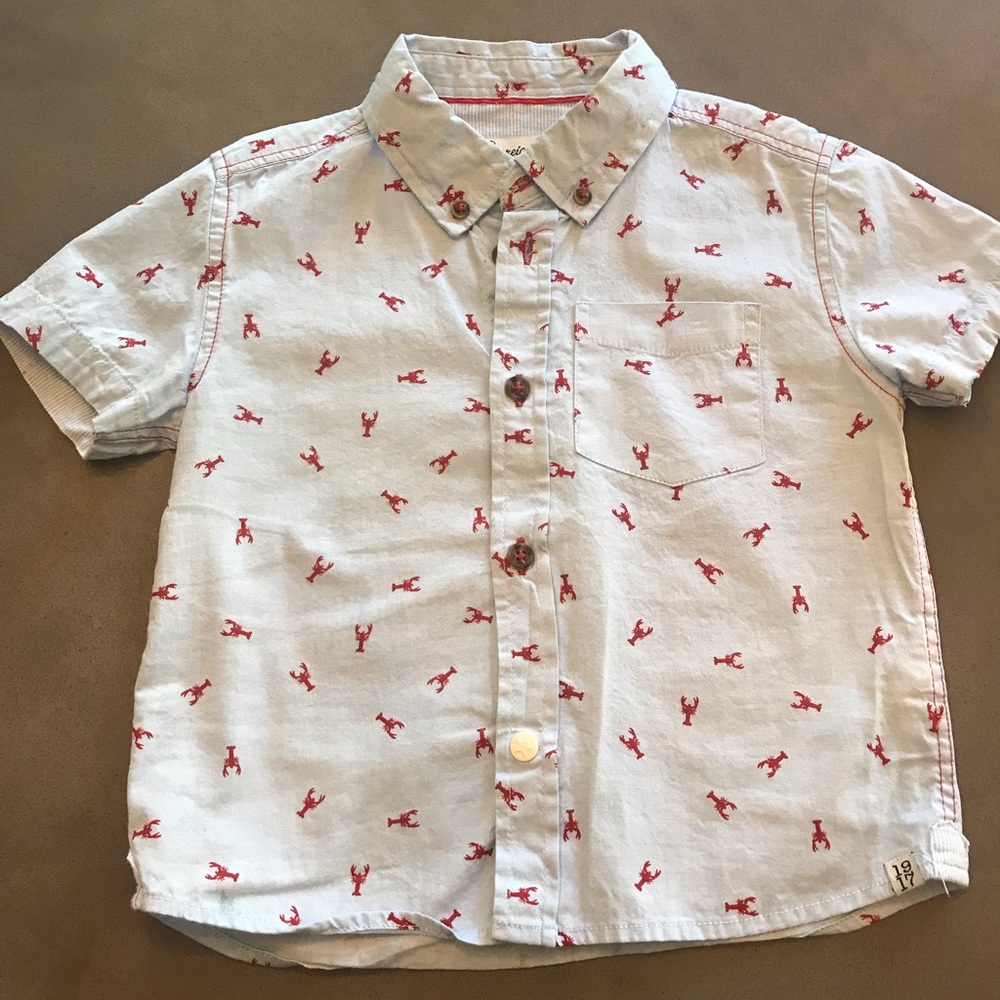 Sovereign Code size 3T lobster button down